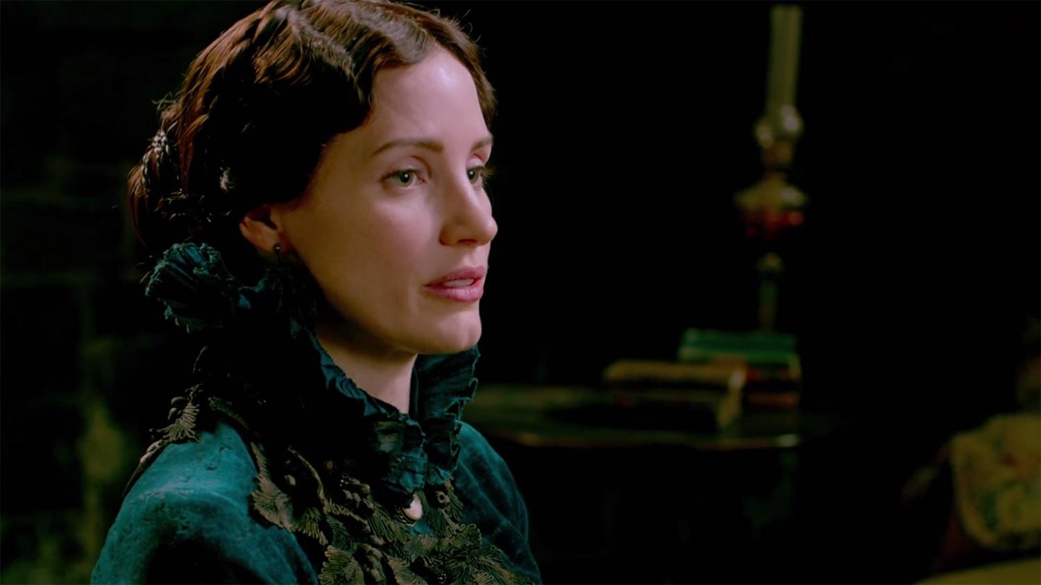 Jessica Chastain Black Hair