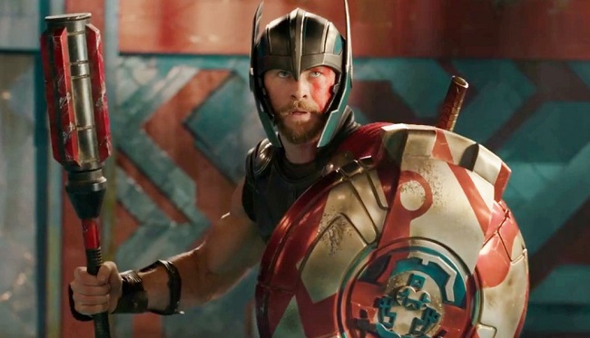 Pappaufsteller Stand Up Thor Thor Ragnarok Movie 181 cm 